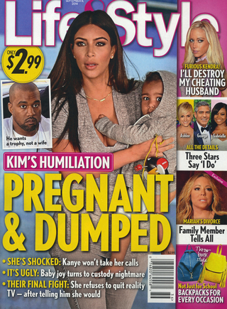 Illustration for article titled This Week in Tabloids: Everyone Is PREGNANT and/or DUMPED